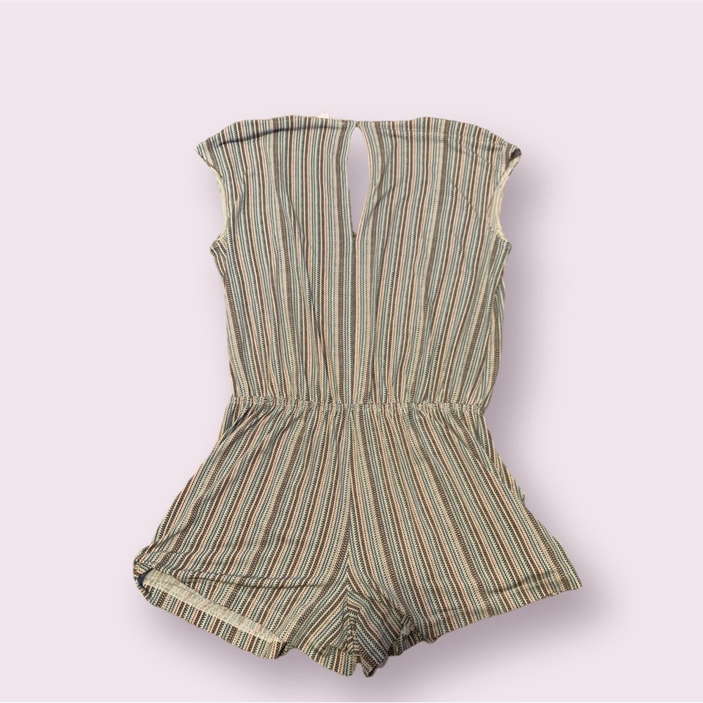 Bcbgeneration Patterned Multicolor Romper - image 3